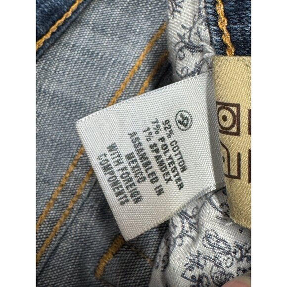 Big Star Alex Mid Rise Skinny Jeans Size 27 x‎ 32 Denim Buckle Stretch - Picture 6 of 6